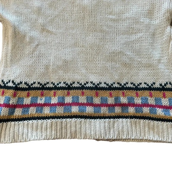 i ya vintage knit floral cardigan size medium/large - Picture 4 of 6